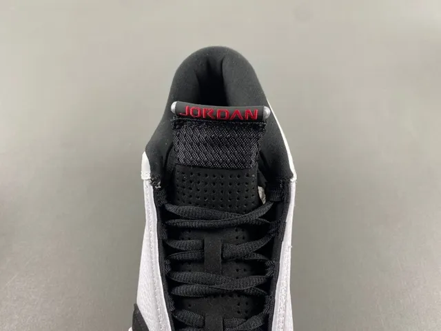 Air Jordan 14 White Black Red Basketball Shoes 6