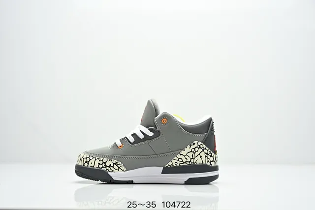 Air Jordan 3 Pale Pink Elephant Print Basketball Shoes 13