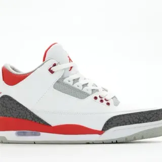 Air Jordan 3 White Cement Red tênis de basquete
