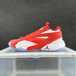 Air Jordan 37 Red White Layered Synthetic Cage Mesh Upper Basketball Shoes