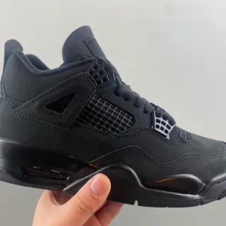 Air Jordan 4 Monochrome Black Zapatillas de Baloncesto