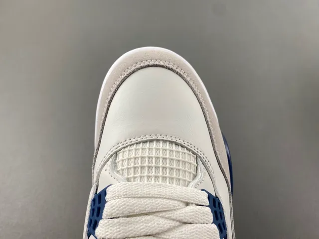 Air Jordan 4 White Navy Gum Basketball Shoes 5