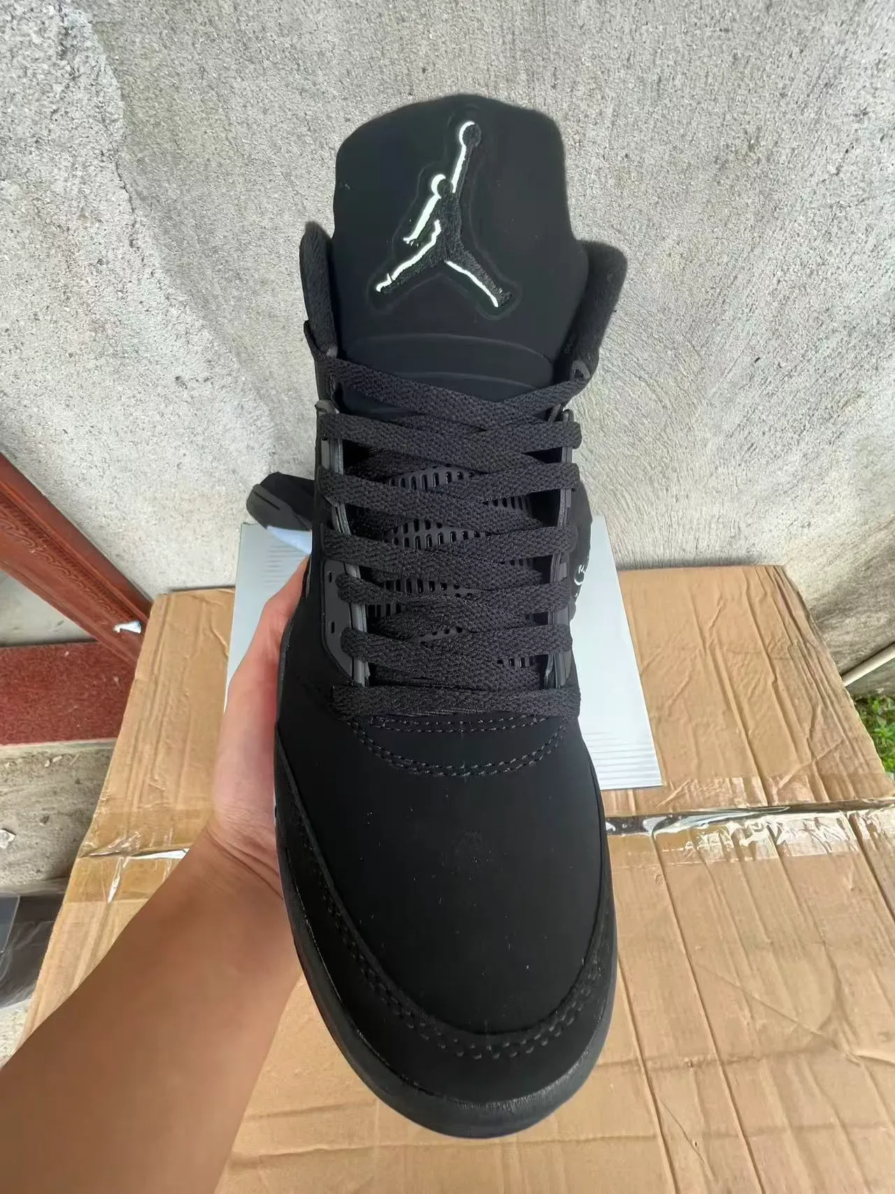 Air Jordan 5 Black Red Flame Zapatillas de Baloncesto 3