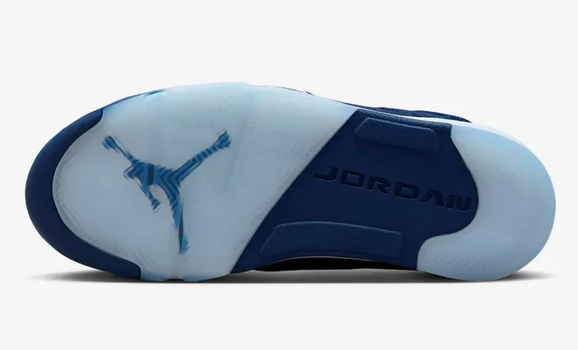 Air Jordan 5 Navy Blue High-Top Basketball Shoes 7