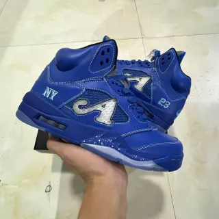 Air Jordan 5 Royal Blue NY 23 Basketball Shoes