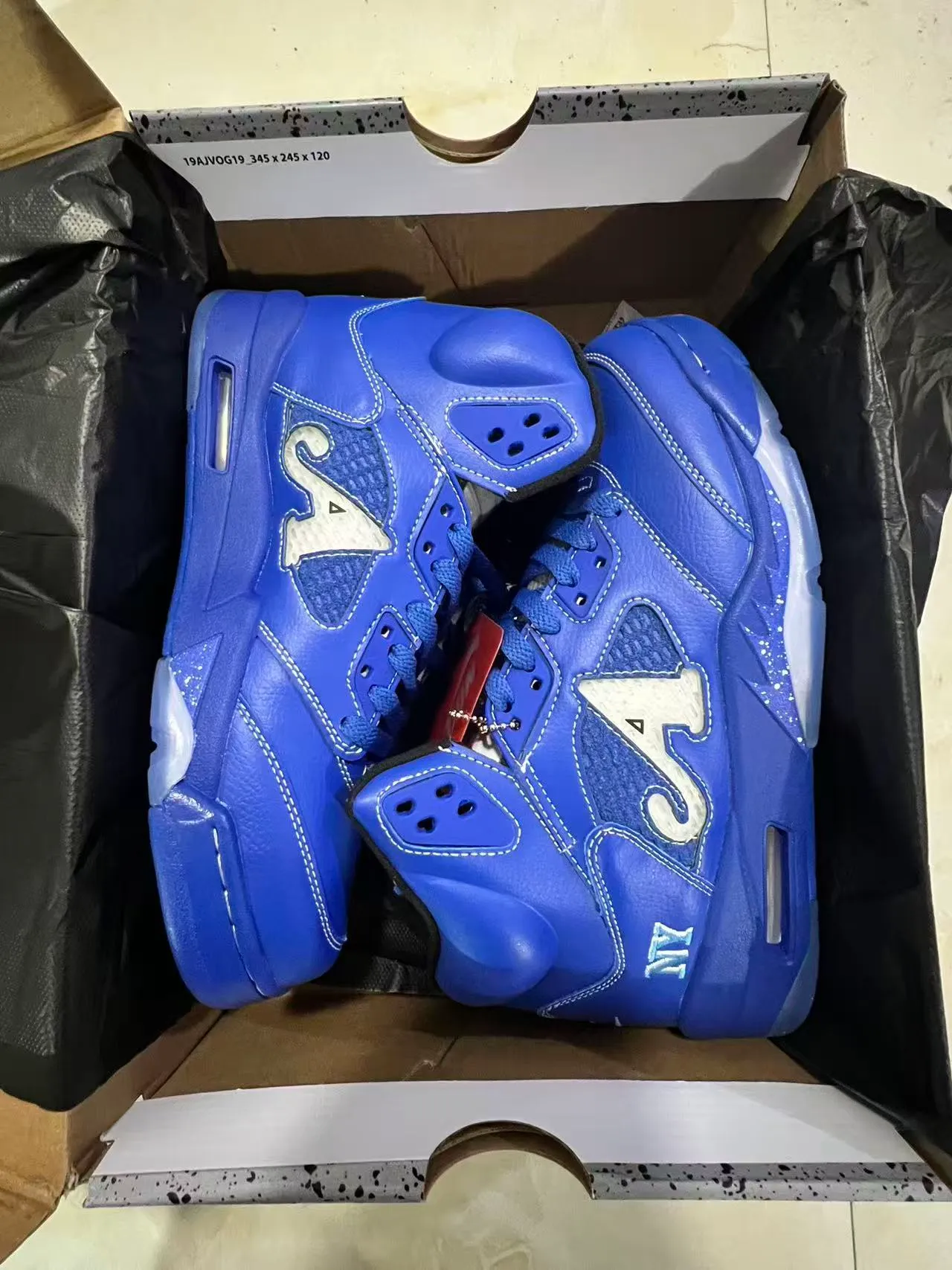 Air Jordan 5 Royal Blue NY 23 Basketball Shoes 10