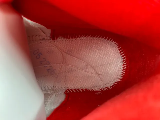 Air Jordan 5 White Red Orange Basketball Shoes 8