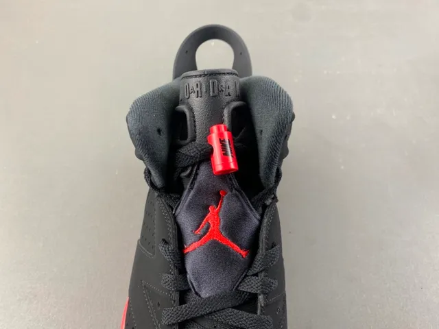 Air Jordan 6 Black Red Ice Basketball Shoes 6