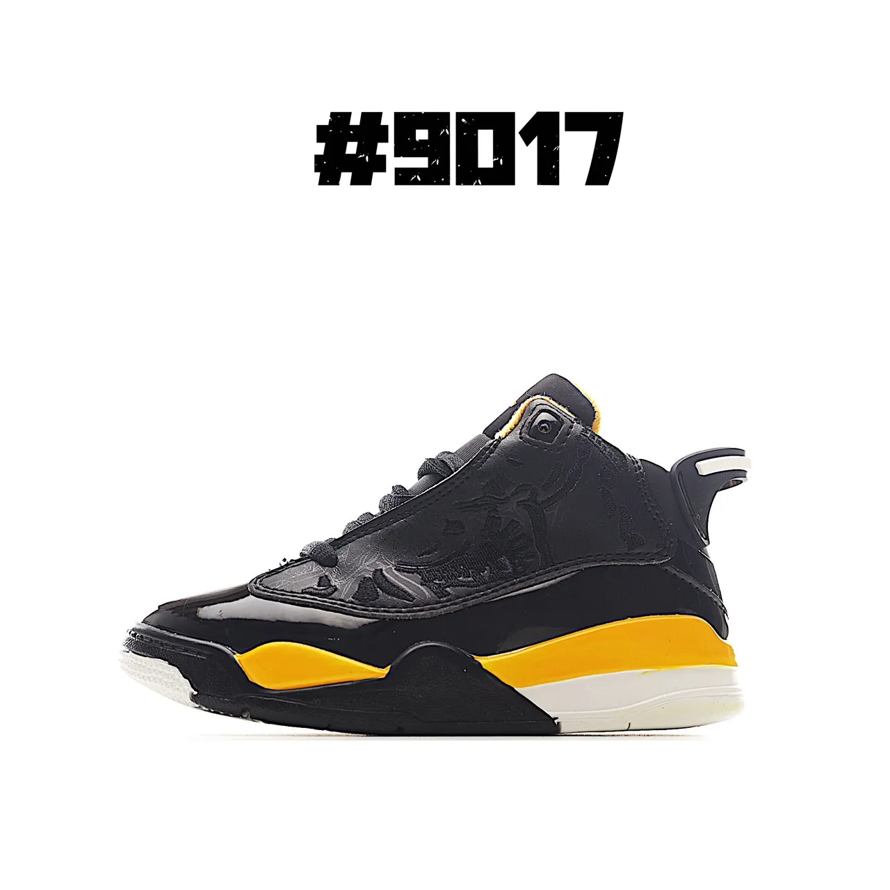 Air Jordan 6 Retro Black Yellow Basketball Shoes 6
