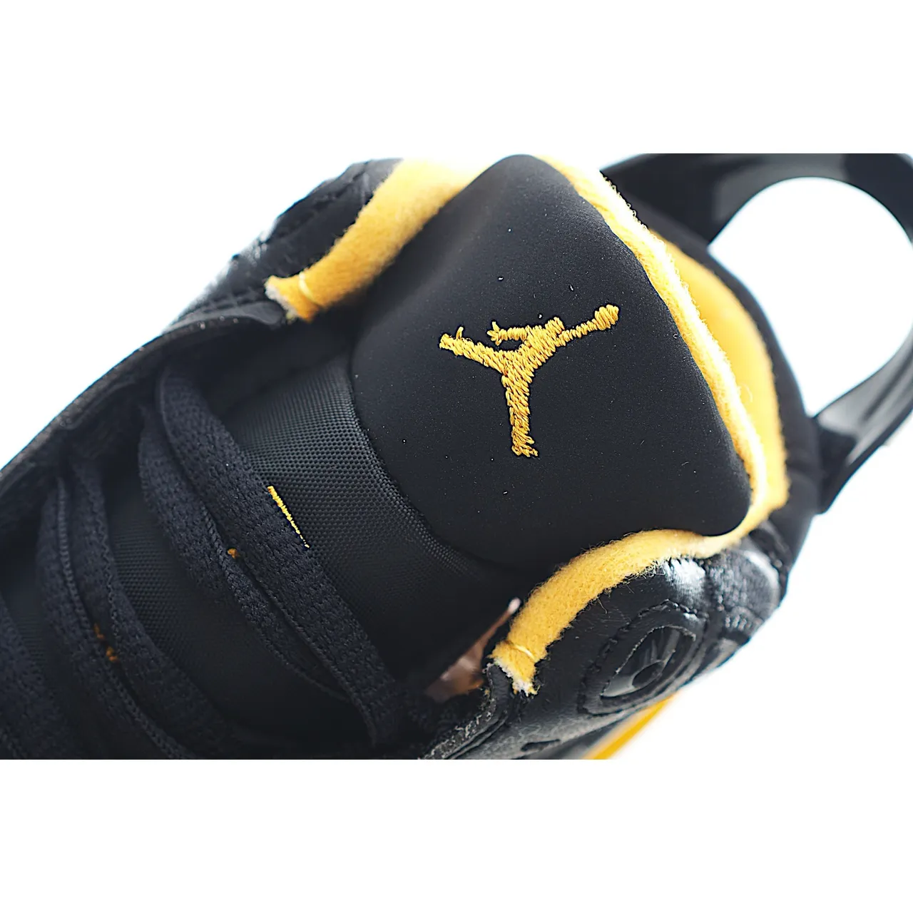 Air Jordan 6 Retro Black Yellow Basketball Shoes 11