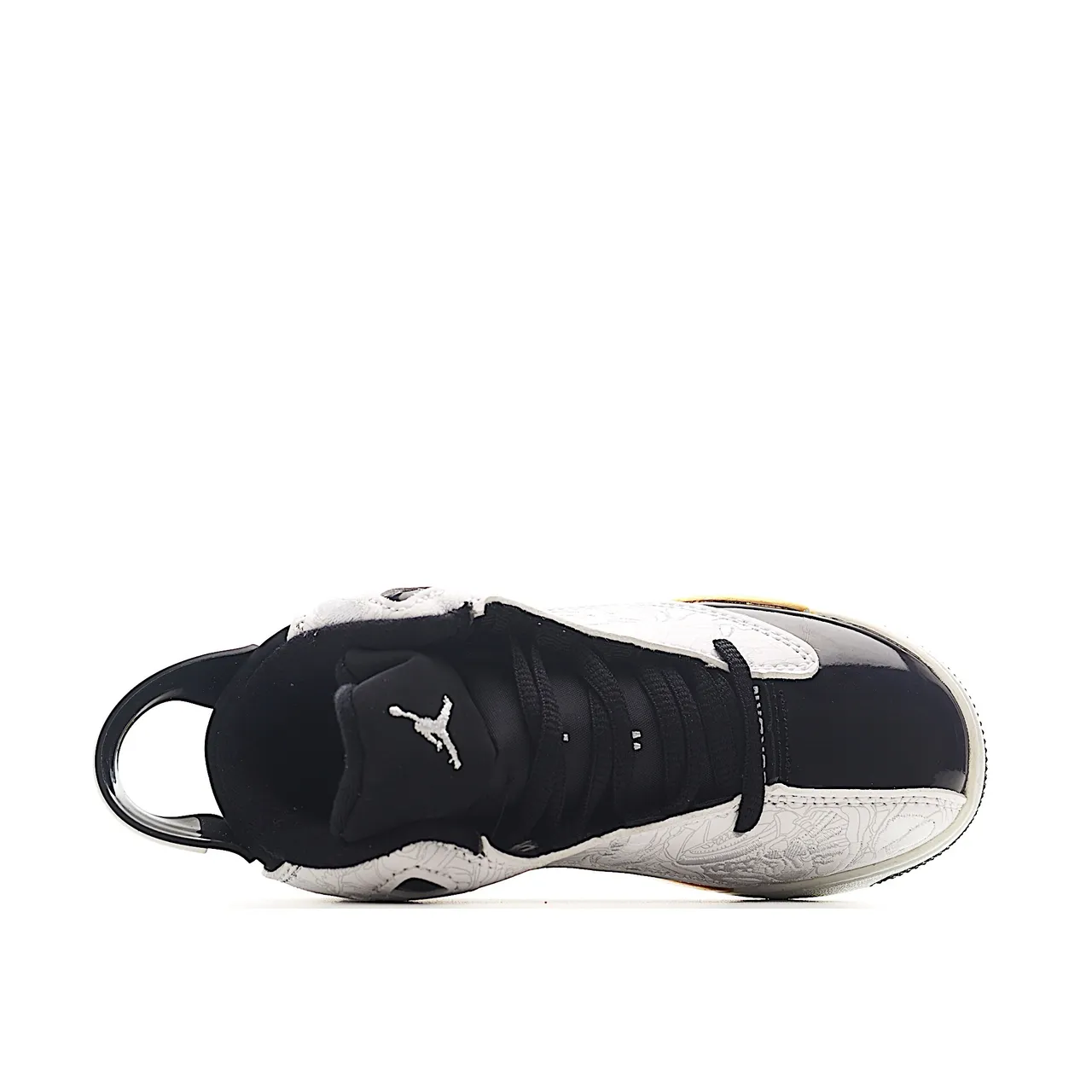 Air Jordan 6 Retro Black Yellow Basketball Shoes 24