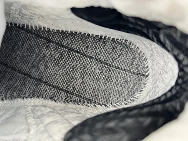 Air Jordan أسود أزرق عالي الترقوة مع وسطة شفافة حذاء كرة السلة 9