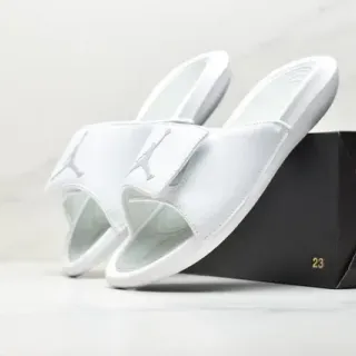 Air Jordan Slide White Jumpman Logo Slippers