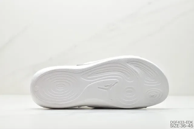 Air Jordan Slide White Jumpman Logo Slippers 2
