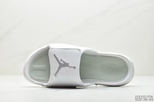 Air Jordan Slide White Jumpman Logo Slippers 5