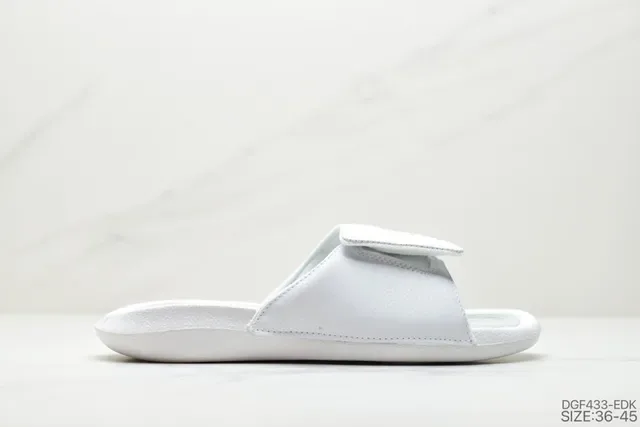 Air Jordan Slide White Jumpman Logo Slippers 6