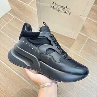 Alexander McQueen Oversized Sneaker Black Chunky Sneakers