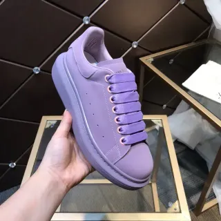 Alexander McQueen Oversized Sneaker Purple Monochrome Lifestyle Sneakers