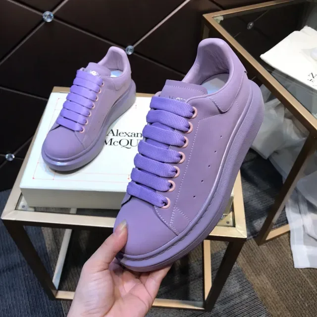 Alexander McQueen Oversized Sneaker Purple Monochrome Lifestyle Sneakers 2