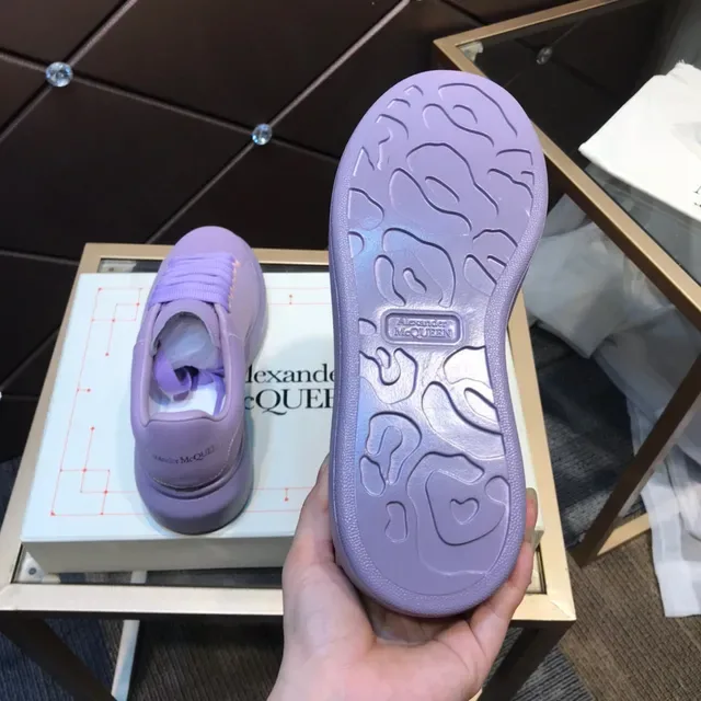Alexander McQueen Oversized Sneaker Purple Monochrome Lifestyle Sneakers 3