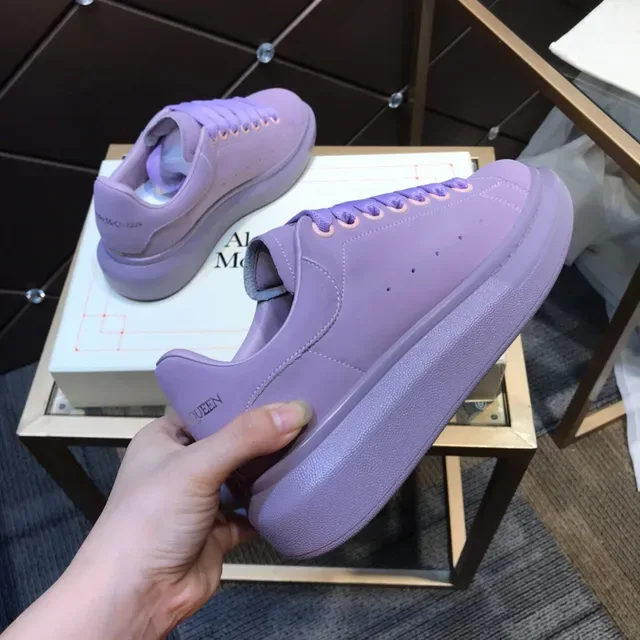 Alexander McQueen Oversized Sneaker Purple Monochrome Lifestyle Sneakers 4