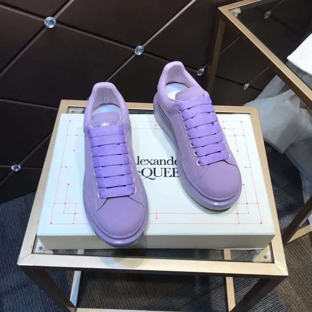 Alexander McQueen Oversized Sneaker Purple Monochrome Lifestyle Sneakers 6