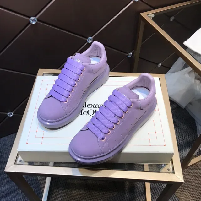 Alexander McQueen Oversized Sneaker Purple Monochrome Lifestyle Sneakers 8