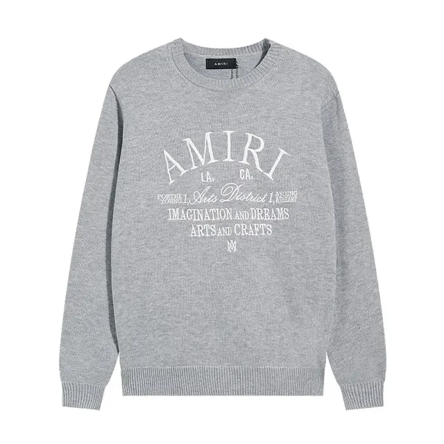 Amiri Graphic-Print Crewneck Sweater 2