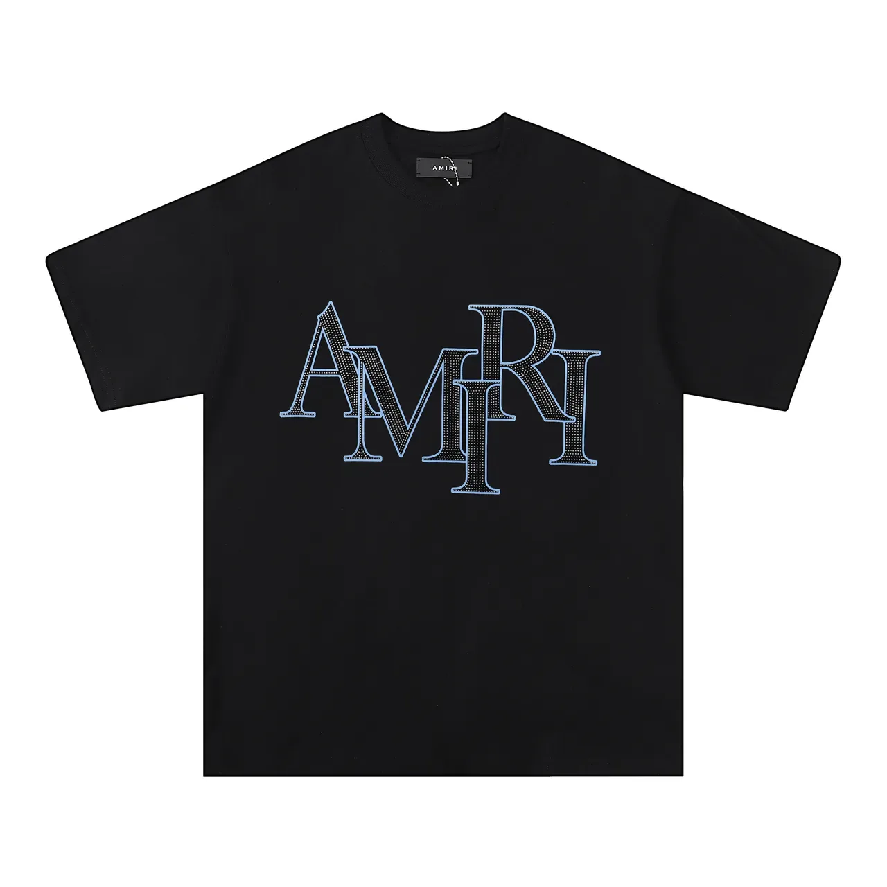 Amiri Logo-Embellished Rhinestone T-Shirt 3