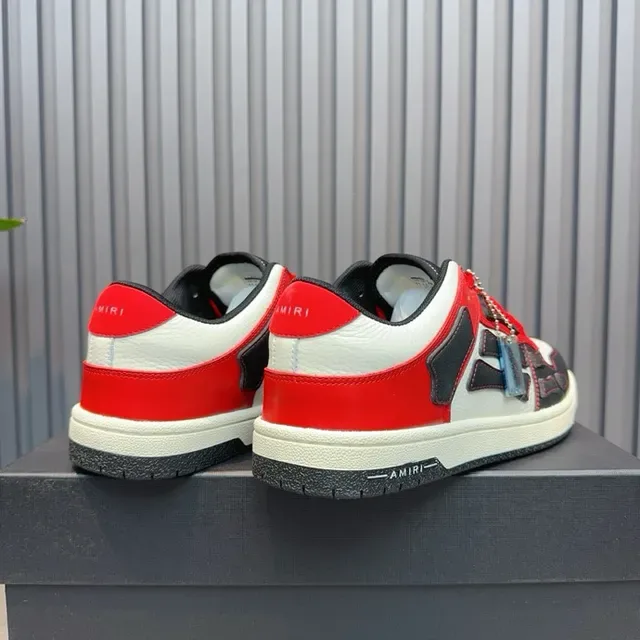 Amiri MA Court Rouge Blanc Noir Sneakers Lifestyle 2