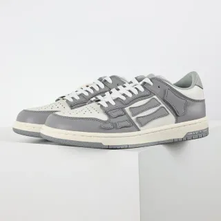 Amiri Skel Top Gray and Cream Lifestyle Sneakers