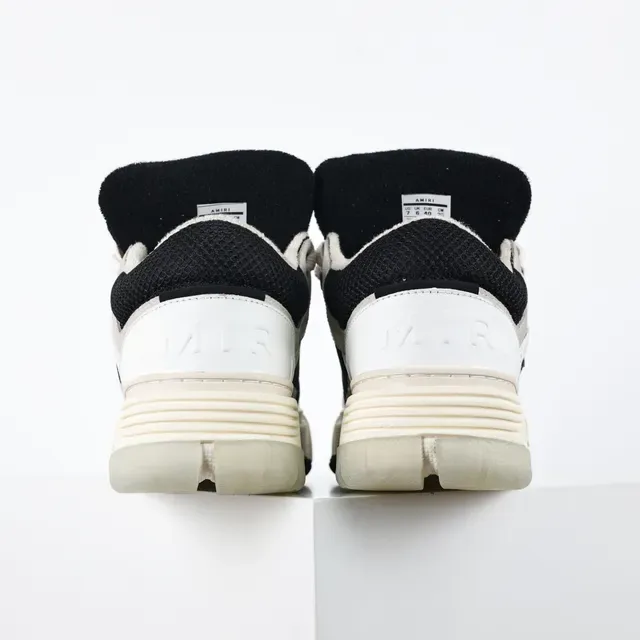 Amiri Skel Top Low branco e preto tênis lifestyle 8
