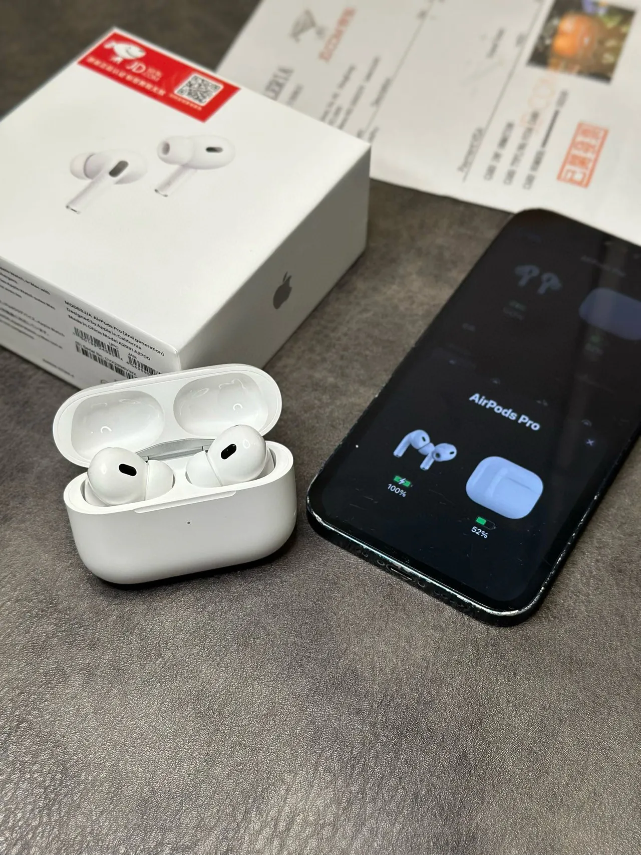 Apple AirPods Pro White Compact Stem Design Silicone Ear Tips TWS Earbuds 3