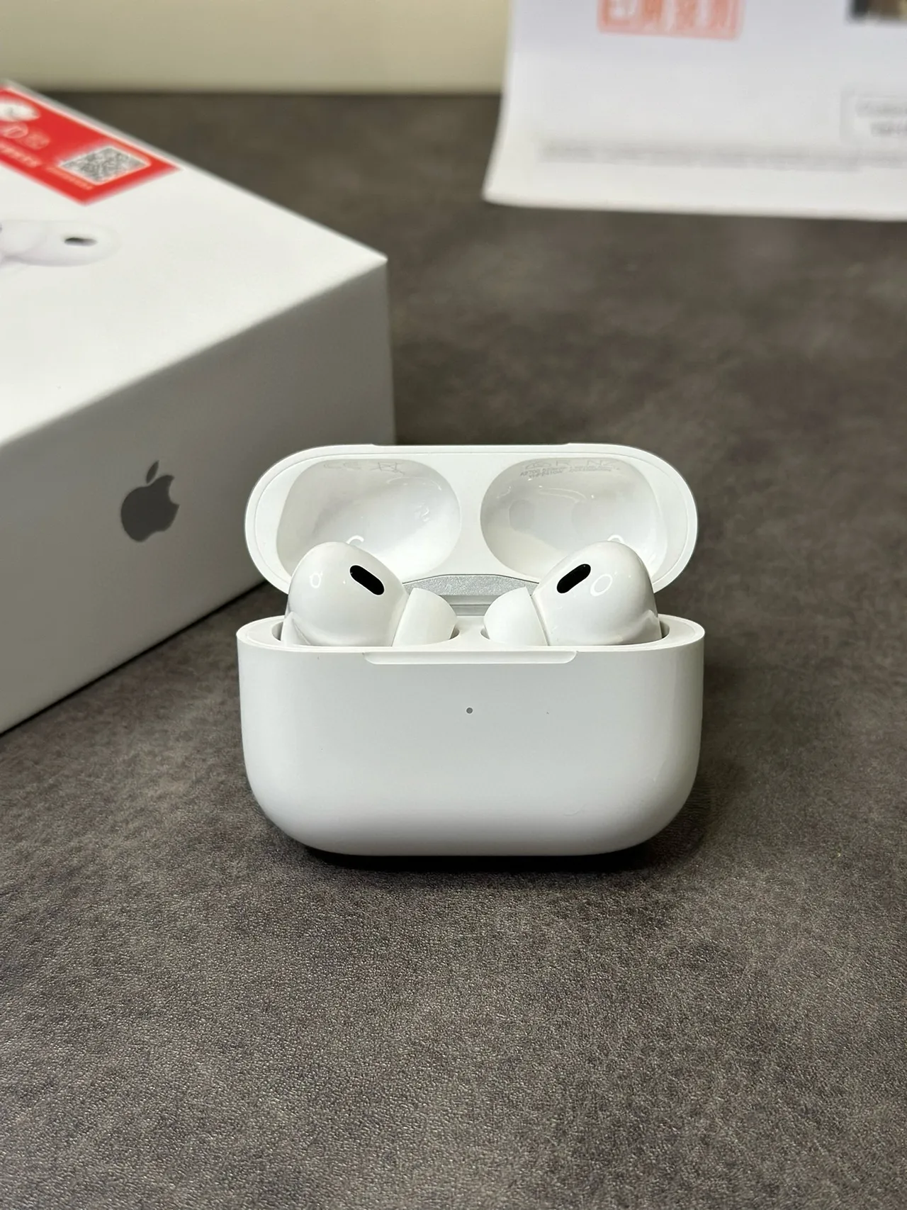 Apple AirPods Pro White Compact Stem Design Silicone Ear Tips TWS Earbuds 5