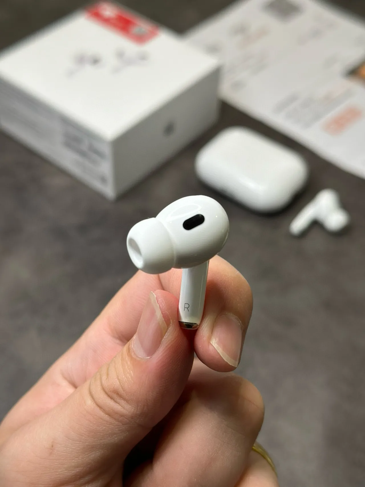 Apple AirPods Pro White Compact Stem Design Silicone Ear Tips TWS Earbuds 8