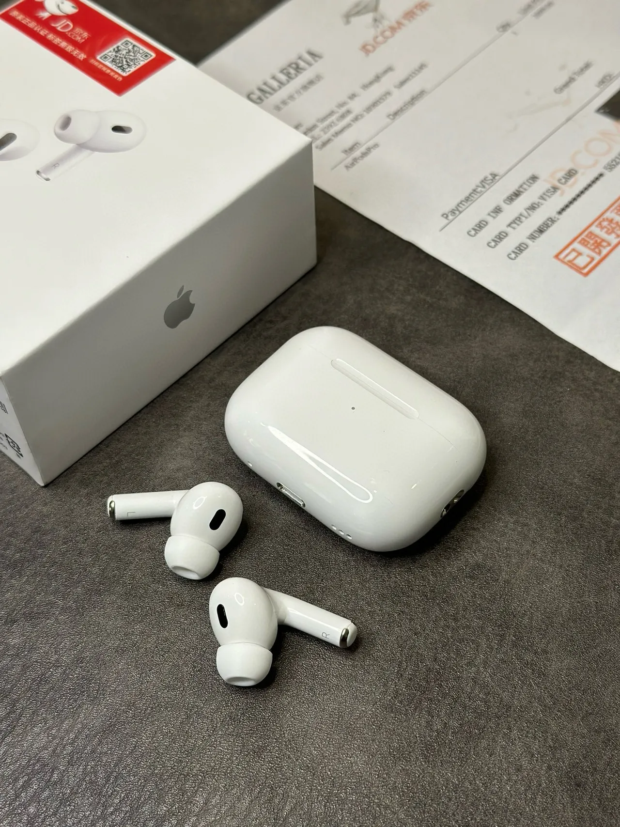Apple AirPods Pro White Compact Stem Design Silicone Ear Tips TWS Earbuds 10
