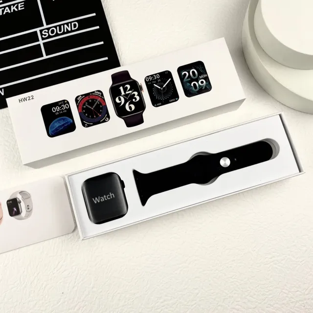 Apple Caixa Quadrada Preta Faixa de Silicone Relógio Esportivo 3