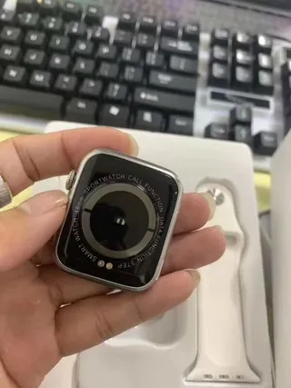 Apple Watch Gray Black Rectangular Display Digital Crown Control Sports Watch 14
