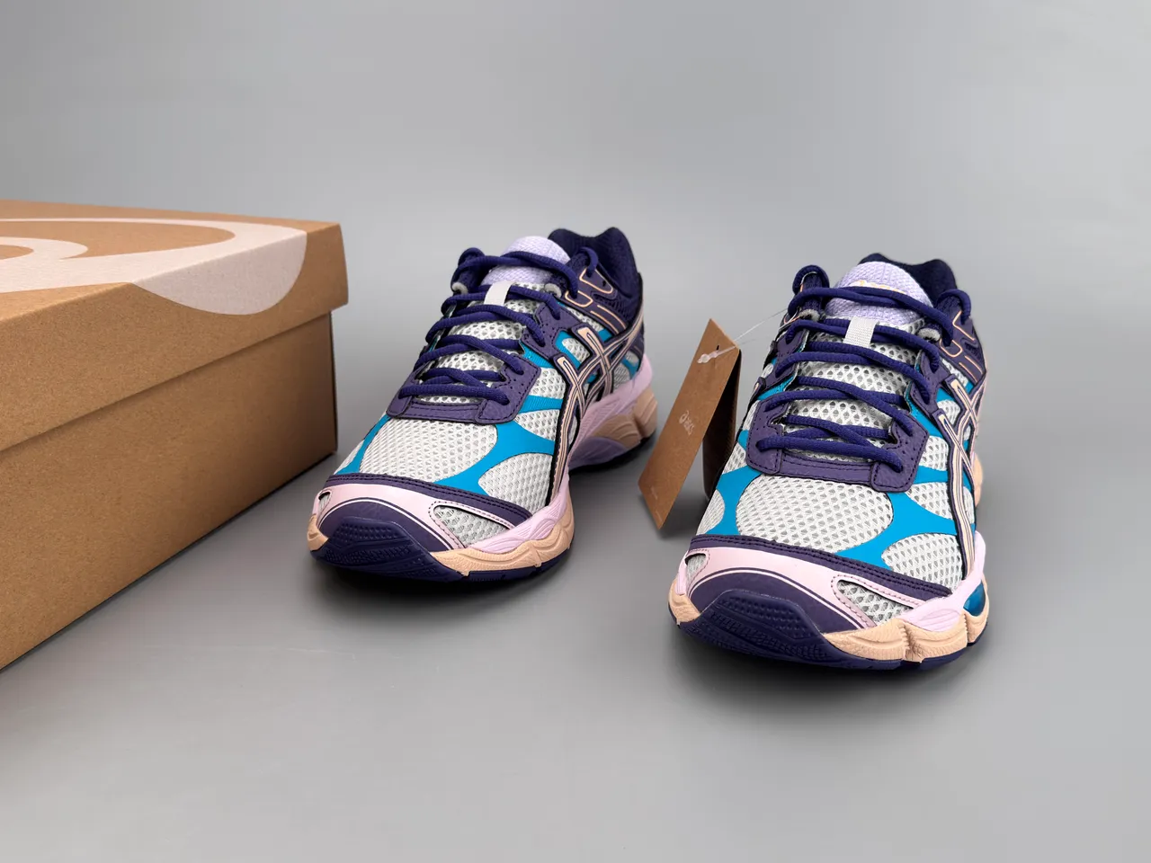 ASICS Gel-Cumulus 16 violet turquoise rose chaussures de course 3