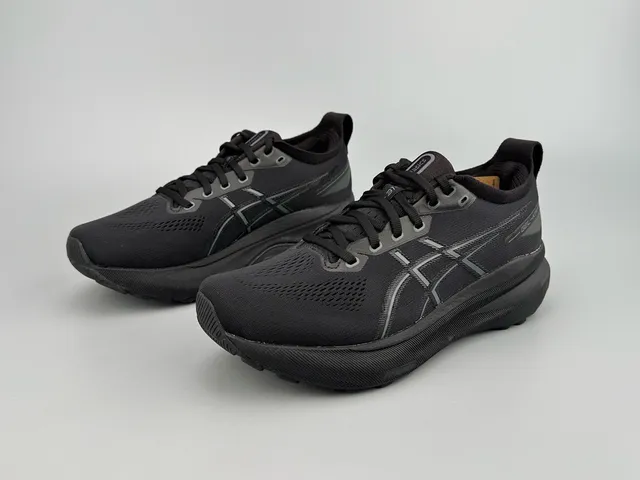 ASICS Gel-Kayano أحذية الجري السوداء 4