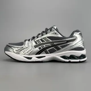 ASICS Gel-Kayano Silver Black White Running Shoes