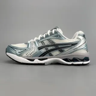ASICS Gel-Kayano Silver White Black Running Shoes