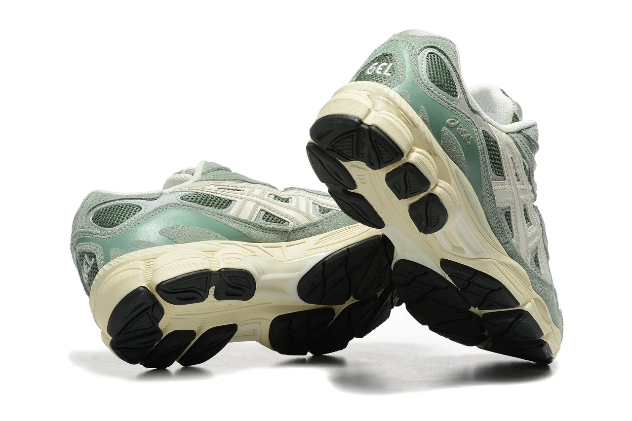 ASICS Gel-Lyte III verde salvia creme tênis de corrida 4