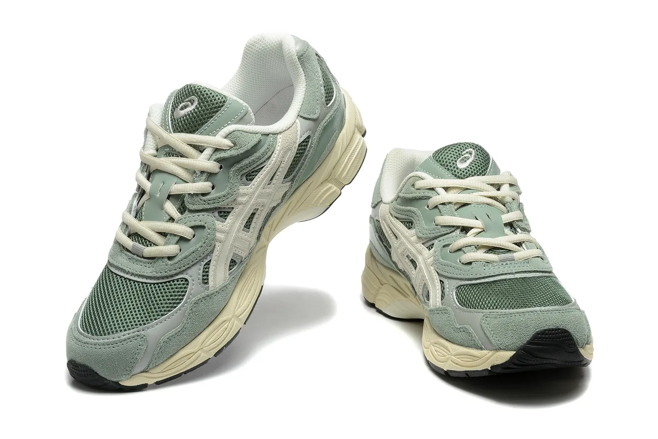ASICS Gel-Lyte III verde salvia creme tênis de corrida 5