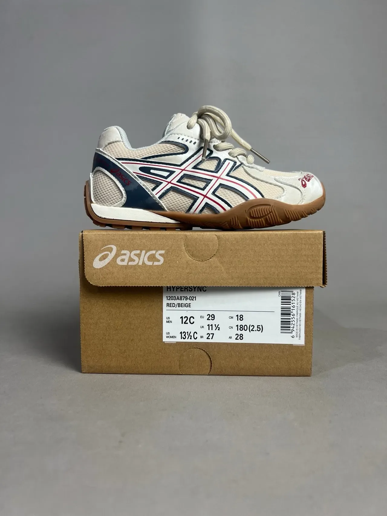 ASICS Tênis de Quadra Interior Branco Prateado Cinza Lifestyle Sneakers 3