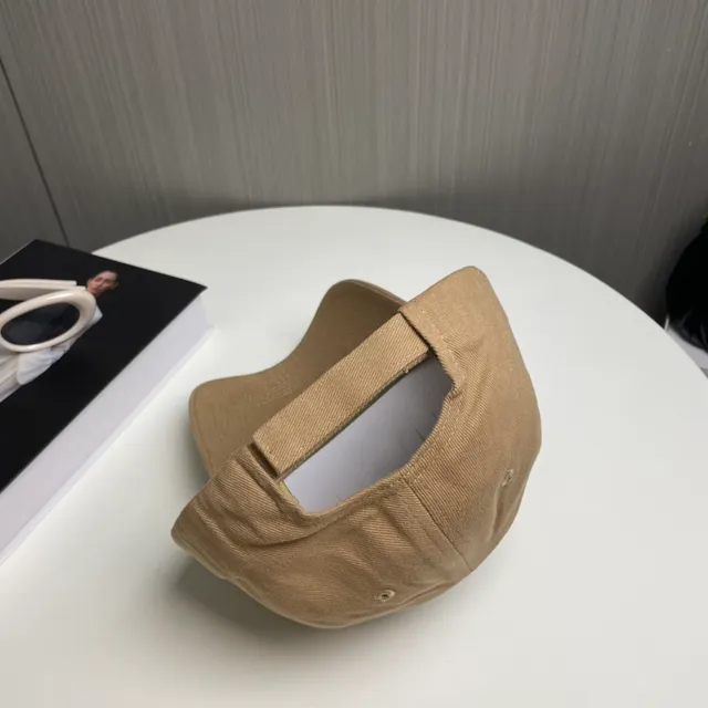Balenciaga لوجو مطرز كاكي قبعة بيسبول 5