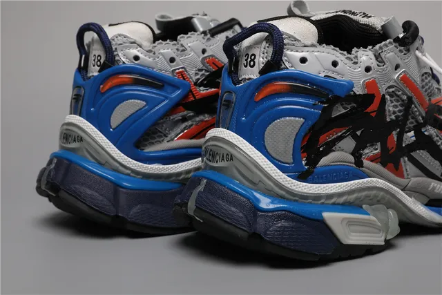 Balenciaga Runner Tênis Chunky Multicolor Malha e Sintético 2