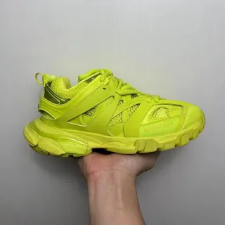 Balenciaga Runner Zapatillas Neón Amarillo Gruesas