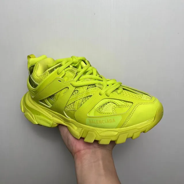 Balenciaga Runner Neon Yellow Chunky Sneakers 3