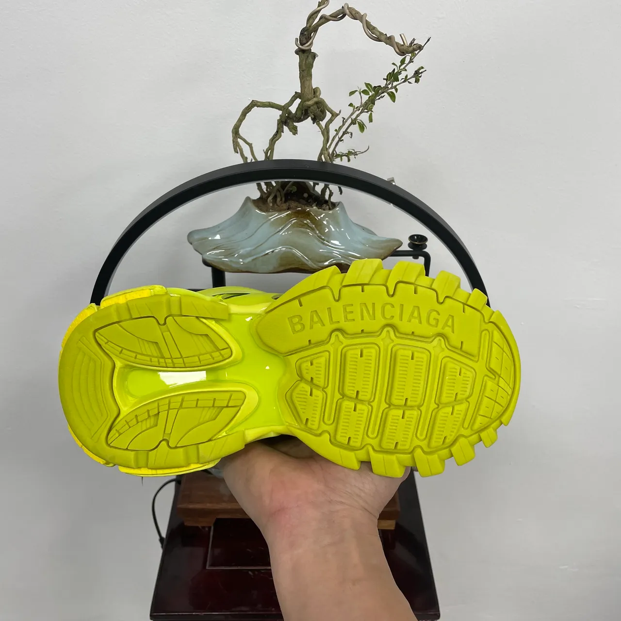 Balenciaga Runner Neon Yellow Chunky Sneakers 6
